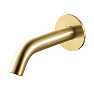 Výtokové rameno umyvadlová stěnová Vema Otago,výtokové rameno 150mm, brushed gold