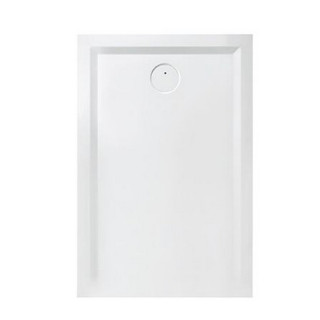 Čtvercová sprchová vanička Sanplast Classic  B/CL75x75x15+STB bílý