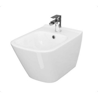 Bidet zavěsný pravoúhlý z ukrytym montażem Cersanit City, bílý