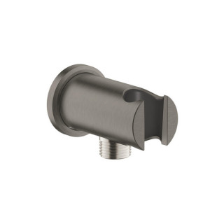 Kolanko sprchové s rukojetí Grohe Rainshower, brushed hard graphite