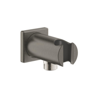 Kolanko sprchové s rukojetí Grohe Rainshower, brushed hard graphite