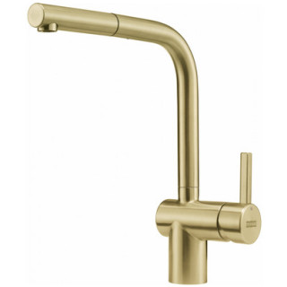 Baterie kuchena Franke Atlas Neo pull-out, výška 297mm, výsuvná sprcha, antracit