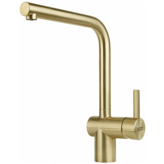 Baterie kuchena Franke Atlas Neo pull-out, výška 297mm, výsuvná sprcha, zlato