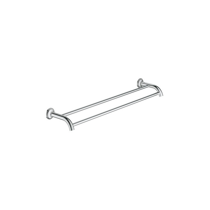 Polička s věšákem na ručníky Grohe Essentials Authentic, chrom