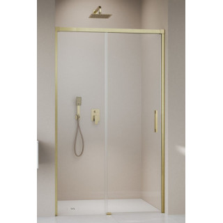 Dveře wnękowe Radaway Idea DWJ 110cm x 200.5cm levé sklo čiré zlato szczotkowane 