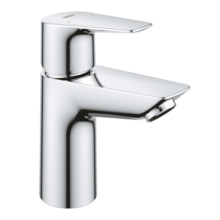 Umyvadlová baterie Grohe BauEdge, stojící, výška 147mm, zátka automatický, chrom