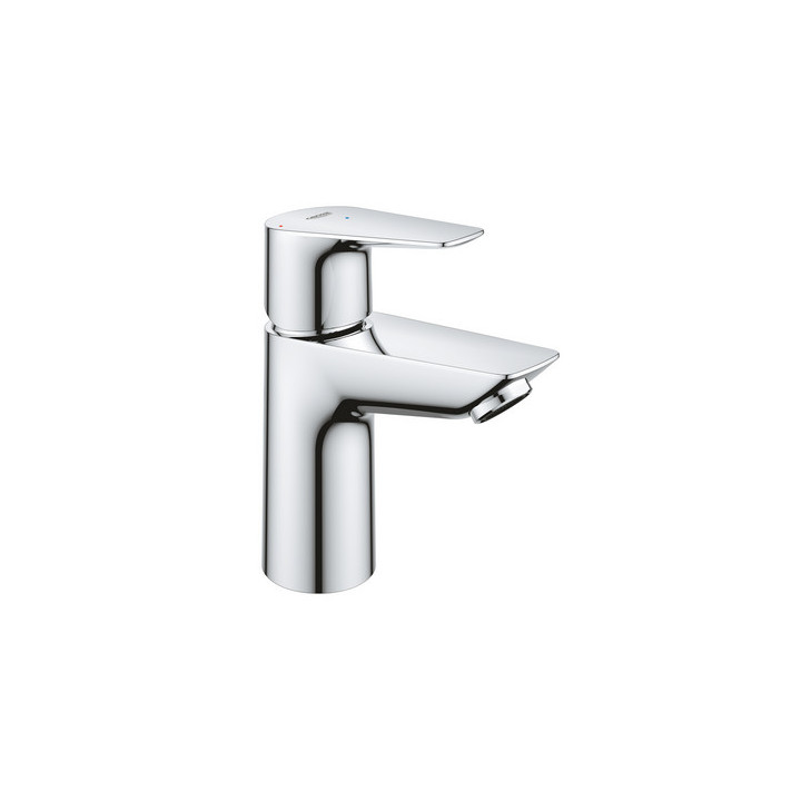 Umyvadlová baterie Grohe BauEdge, stojící, výška 147mm, zátka automatický, chrom