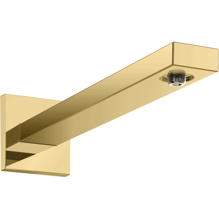 Stropní přípojka hornej sprchy Hansgrohe, 10cm, černá matnáný
