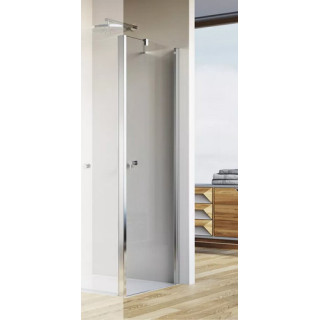 Dveře sprchové SanSwiss Solino, szer. 1000 mm, wys. 2000 mm, stříbrná matnáný, čiré 