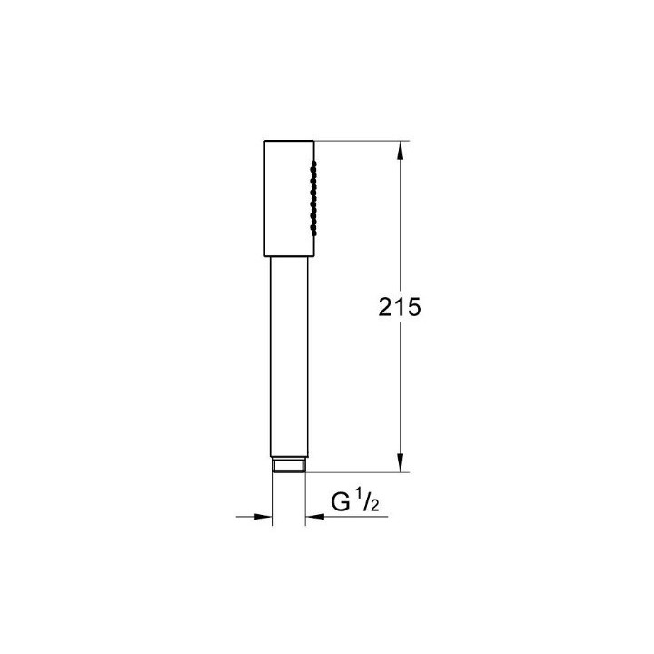 Sluchátko/ Ruční sprcha Grohe Rainshower Solo, 150mm
