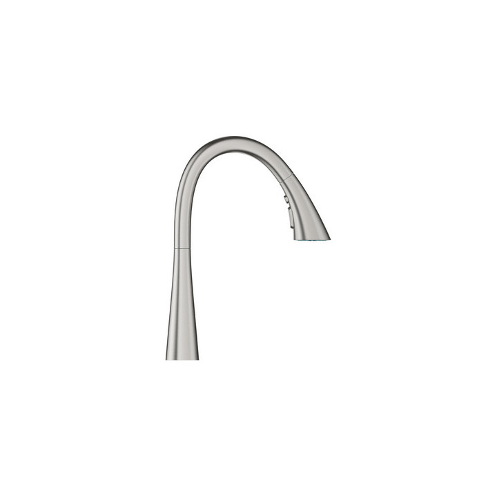 Dřezová baterie páková, Grohe Zedra, nerez