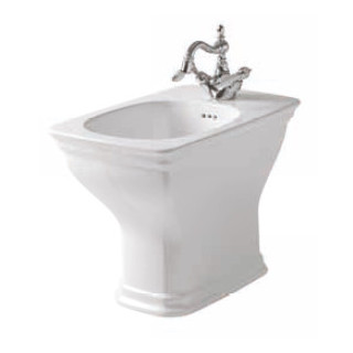 Bidet stojící ArtCeram Civitas, 36x54, černá lesklá