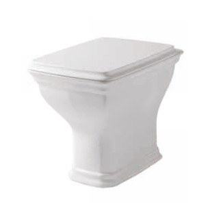 Mísa wc stojící ArtCeram Civitas, 36x54cm, bílá