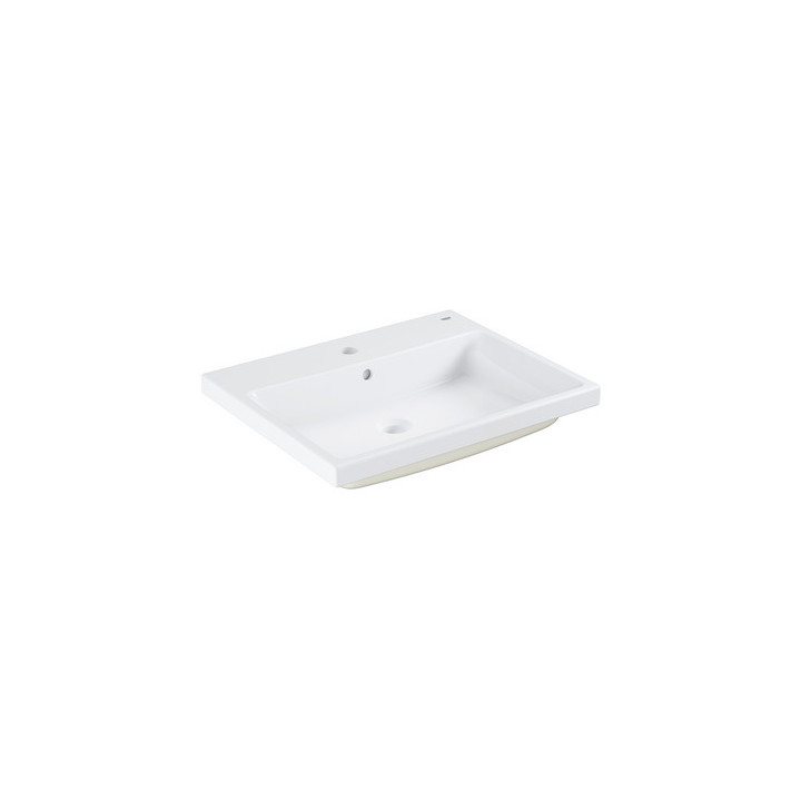 Zápustné umyvadlo 60cm, Grohe Cube Keramika, bílá