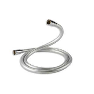 Sprchová hadice Excellent Round Silver, 1500mm - silver