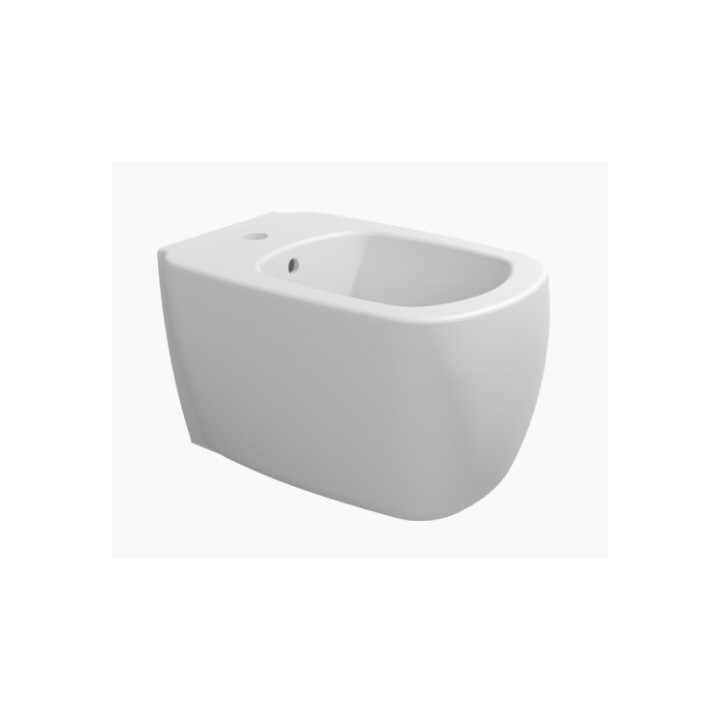 Závěsný bidet Flaminia Mono 52x35x32cm, bílý matnáný