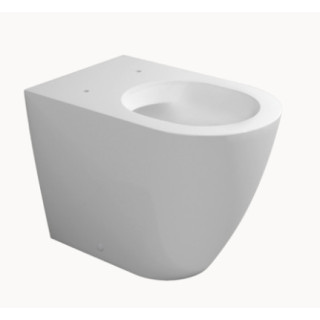 Mísa stojící WC Flaminia Link bílá, goclean, odtok do podlahy- sanitbuy.pl