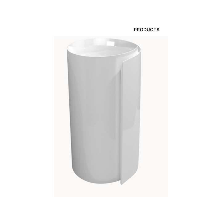 umywalka Flaminia Roll, wolnostojąca- sanitbuy.pl