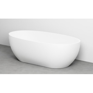 Vana volně stojící Cielo Shui Comfort, 170x87cm, z přepadem, bílý matnáný