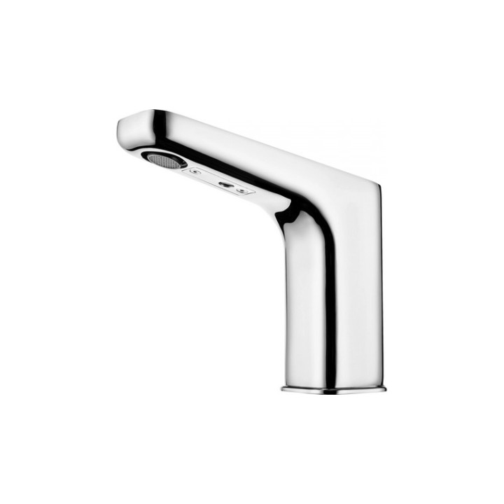Bezkontaktní umyvadlová baterie z regulacją temperatury - 230/6V Deante Sensor, chrom
