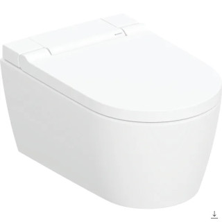 Mísa WC s funkcí higieny intymnej Geberit AquaClean Sela, závěsná, bílá/chrom
