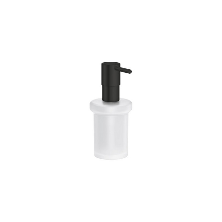 Dávkovač mýdla, Grohe Essentials, matnánýte black