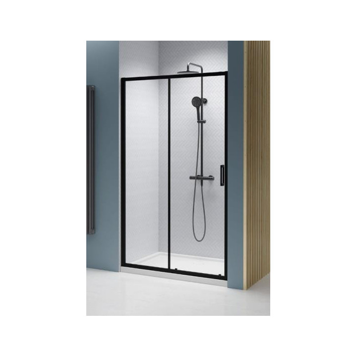 Dveře sprchové do niky Radaway Premium Plus DWJ 100 cm, pravé, sklo čiré, profil chrom
