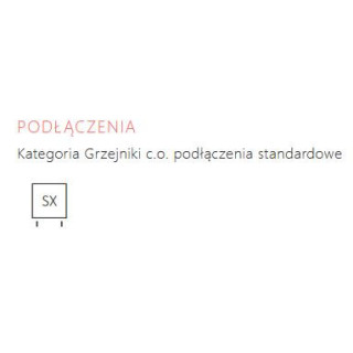 Radiátor Terma Rolo Hanger 180x9,5 cm - barva RAL i speciální barvy