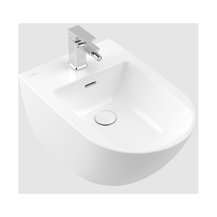 Mísa podvěsná WC Villeroy&Boch Antao, 56x37 cm, bez kołnierza Weiss Alpin Ceramic Plus - bílá
