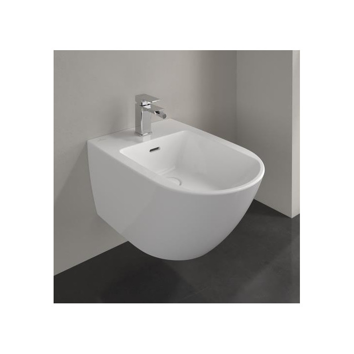 Mísa podvěsná WC Villeroy&Boch Antao, 56x37 cm, bez kołnierza Weiss Alpin Ceramic Plus - bílá
