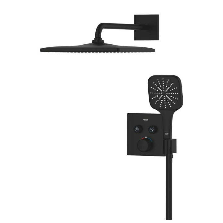 Baterie termostatická Grohe Grohtherm SmartControl 2-přijimače vody - brushed cool sunrise