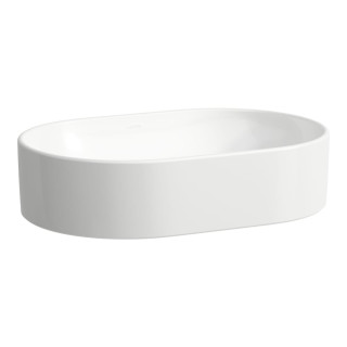 Umyvadlo ścienno-na desku 700 x 465 mm s otvorem pro baterii bílá Laufen Pro S, H8169670001041