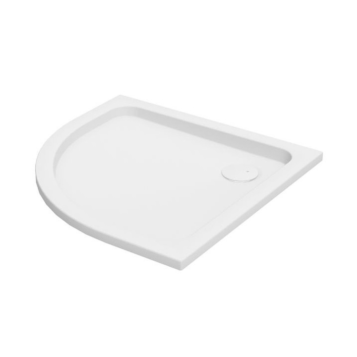 Čtvrtkruhová vanička BP/FREE 90x90x2,5 cm +STB Sanplast Free Line- sanitbuy.pl