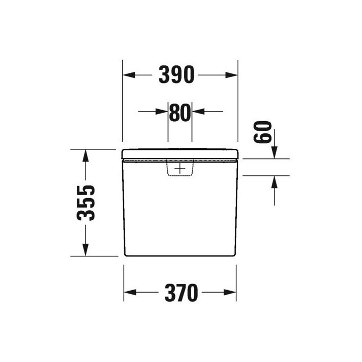 Mísa toaletní Duravit Durastyle Basic stojící 65x36,5 cm Rimless bez kołnierza, s povrchem HygieneGlaze - bílá