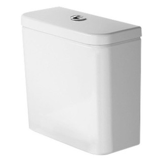 Splachovač WC Duravit Durastyle Basic kompaktowa 39x17 cm 6/3 l Dual Flush doprowadzenie pravé nebo levé bílá