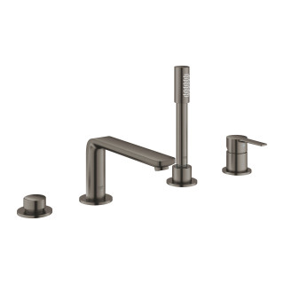 Baterie podomítková do troch wyjść vody Grohe Lineare, páková, brushed hard graphite
