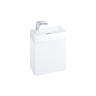 Skříňka pod umyvadlo mini Ravak SD Classic II 40x22x50 cm, závěsná, levé - bílý lesklá