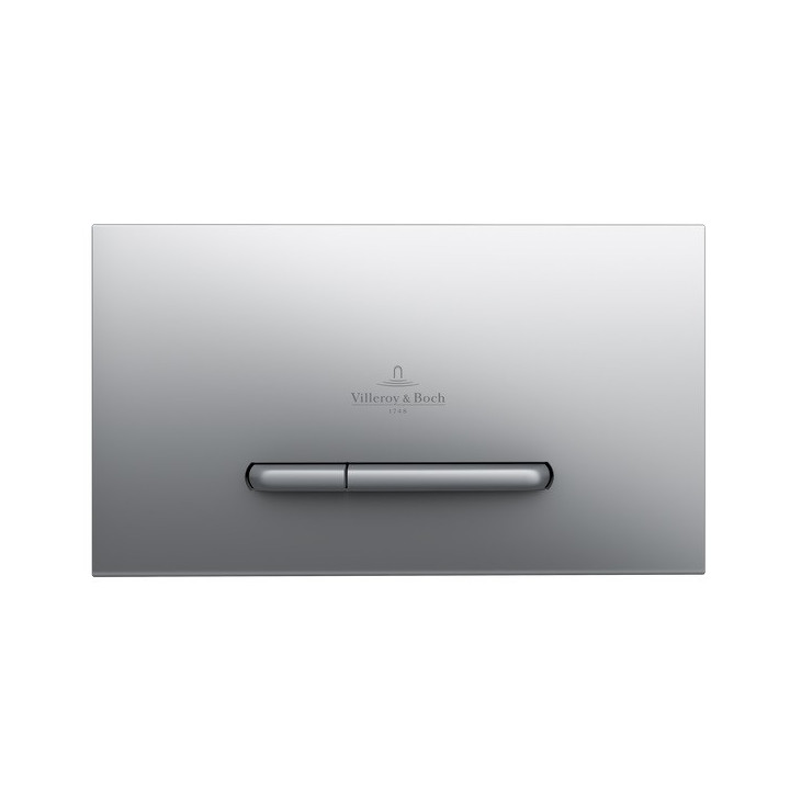 Splachovací tlačítko Villeroy&Boch ViConnect chrom, 25,3 x 14,5 mm, 2 zakresowy