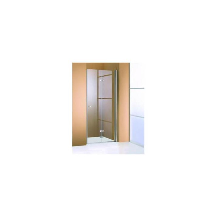 Drzwi prysznicowe Huppe Design 501 - składane, szer. 800 mm- sanitbuy.pl