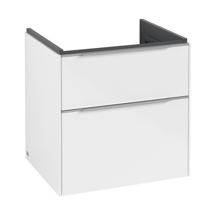Skříňka pod umyvadlo Villeroy&Boch Subway 3.0. 772x576x462mm, 2 szuflady, taupe