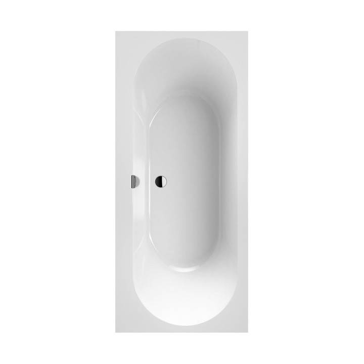 Vana obdélníková Villeroy & Boch OBERON 2.0, 180x80,  Weiss Alpin
