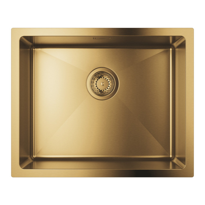 Dřez podblatowy Grohe K700 60-C 56/51 1.0, kompozytowy, 560x510 mm, šedá žula