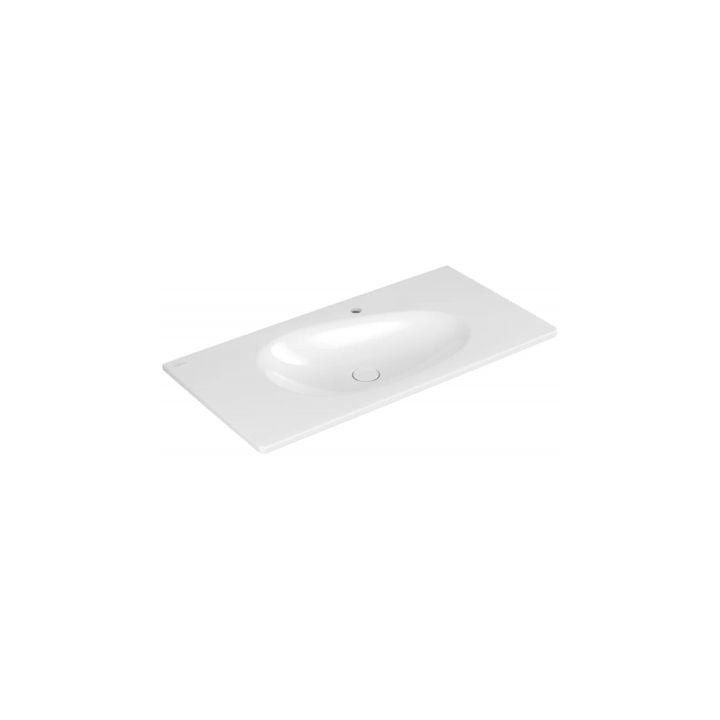 Závěsný bidet Villeroy&Boch Antao, 56x37 cm, s jedným otvorem, s povrchem CeramicPlus - bílý