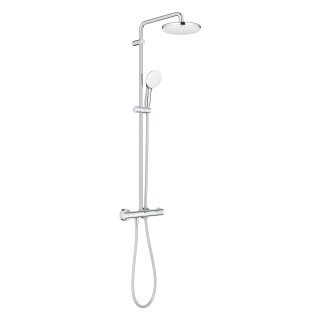 Sprchový systém Grohe Tempesta Cosmopolitan System 210, s termostatem k montáži na stěnu - chrom