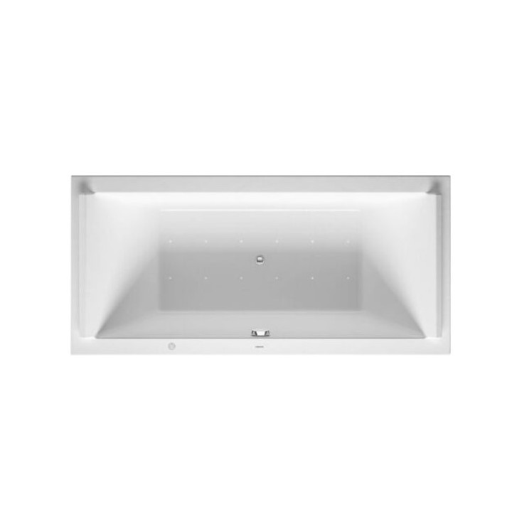 Vana hydromasážní Duravit Happy D.2 190x90 cm, wariant hydromasażu Air-System - bílá