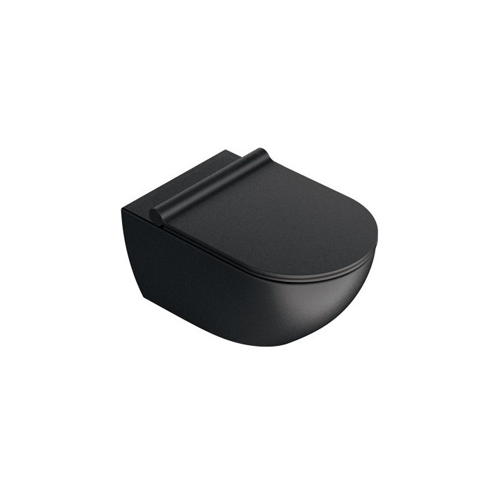 Mísa Catalano Sfera 55x35 cm závěsná Silentech (bez kołnierza) - tortora matnáný