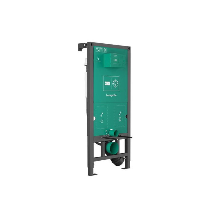 Splachovací tlačítko Hansgrohe iFrame Prvek E - bronz kartáčovaný