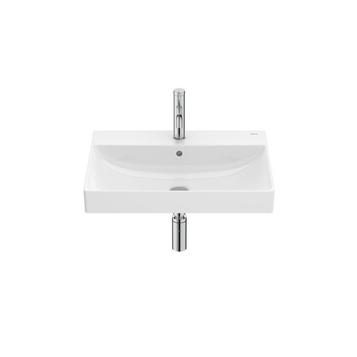 Malé umyvadlo stěnová Roca Ona 65x46 cm FINECERAMIC® - bílá
