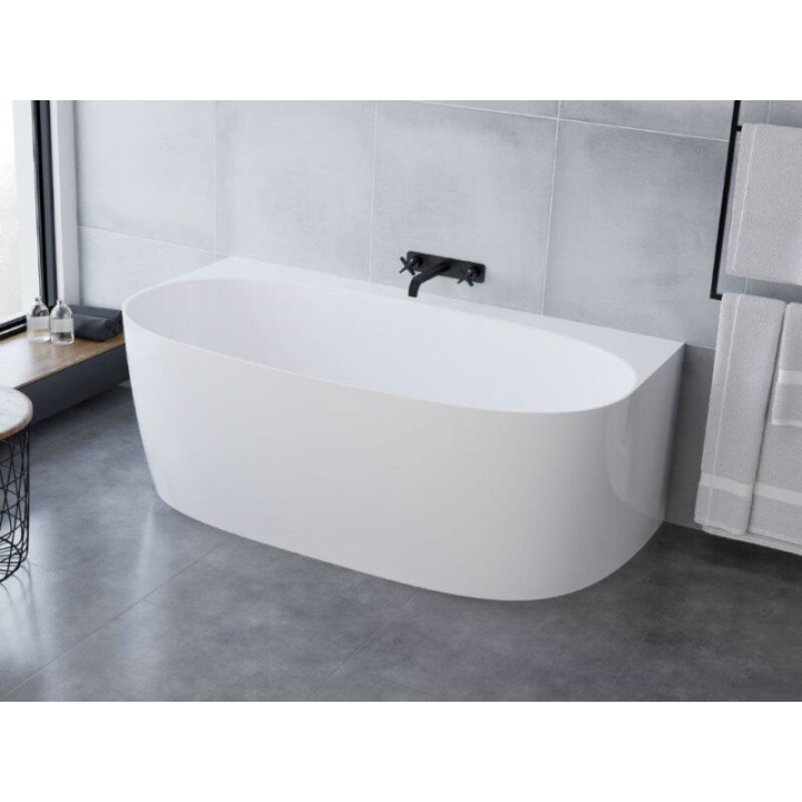 Mísa wc závěsná Emporia Nox 49×37 cm, bezrantową, se sedátkem pomalu sklápěcí Slim - bílý lesklá