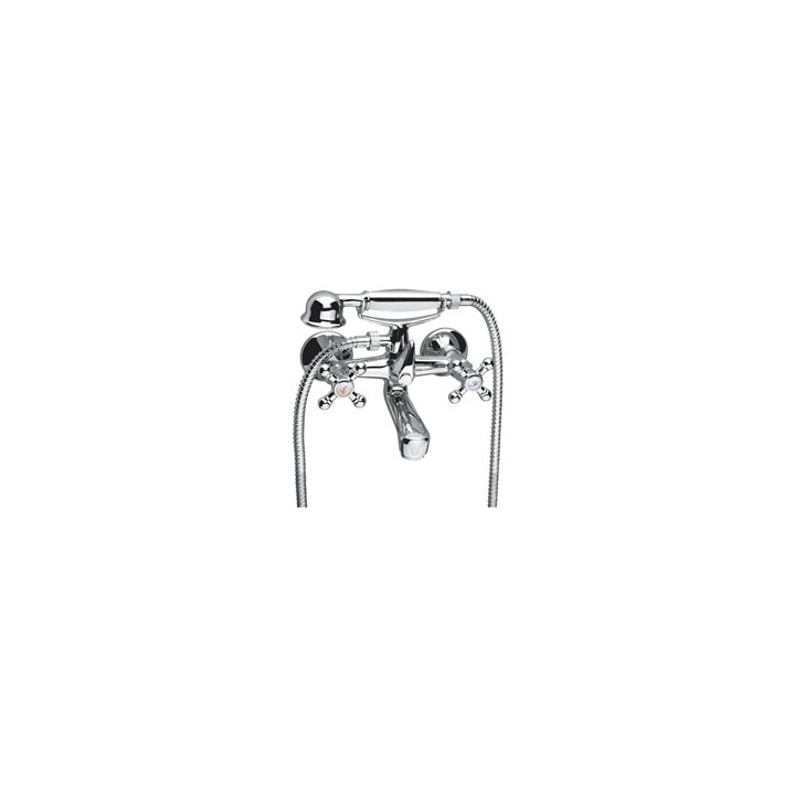 Bateria wannowa Ferro Retro ścienna- sanitbuy.pl